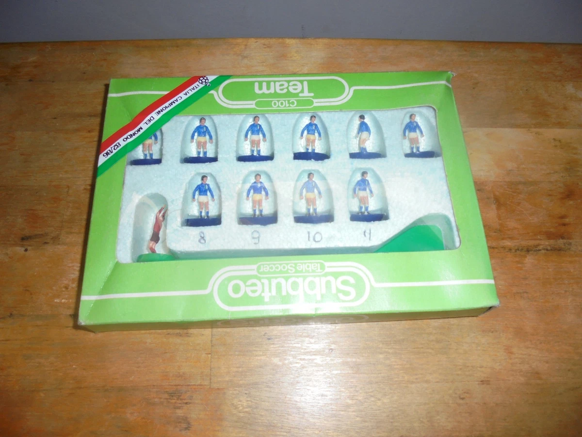 Megableu Subbuteo - Squadra Italia - Gioco Da Tavolo Calcio Balilla