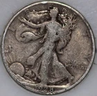 * 1928-S Walking Liberty Half Dollar 90% Silver As Shown