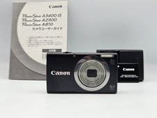 [MINT] Canon PowerShot A2300 Black Compact Digital Camera From Japan