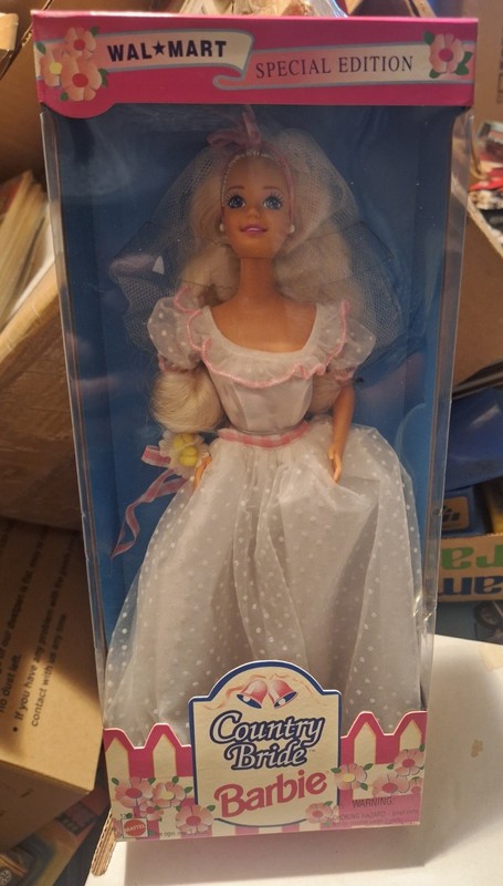 1994 Country Bride Barbie - Blonde - Walmart Special Edition #13614 - NRFB