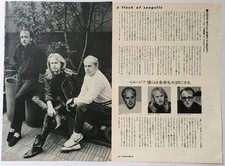 A Flock of Seagulls Mike Score 1985 CLIPPING JAPAN MAGAZINE ML 2F 2PAGE