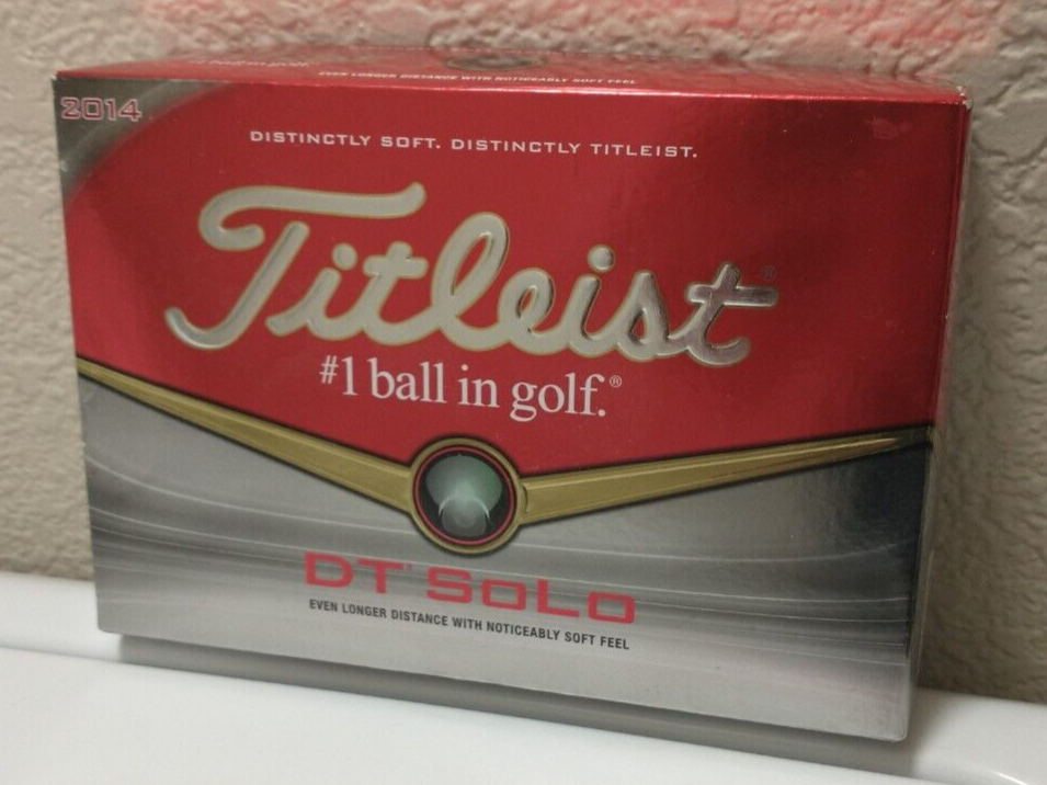 Titleist DT Solo Golf Balls Dozen Golf Balls New eBay