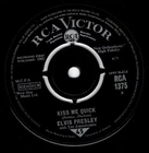 ELVIS PRESLEY - 'Kiss Me Quick' 7" 45rpm RCA VICTOR Records VG/M 1962 (RCA 1375)