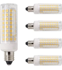 All-New-(102LEDs) E11 Led Bulbs, 80W or 100W Equivalent Pack Of 4.warm White