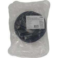 CAT6 Patch Cable 75 FT Black Ethernet LAN Network CAT 6 RJ45 Fast Internet Cord