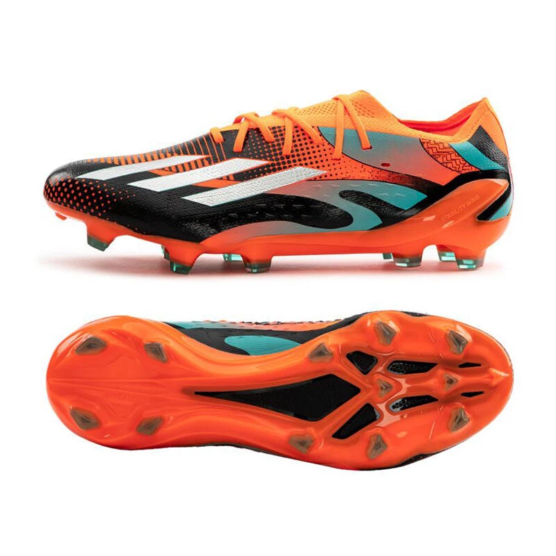 Adidas X Speedportal Messi.1 FG GZ5148 Orange Mens Soccer Cleats