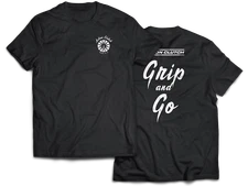 ACTION CLUTCH GRIP and GO RACE CLUTCH AUTOMOTIVE T-SHIRT