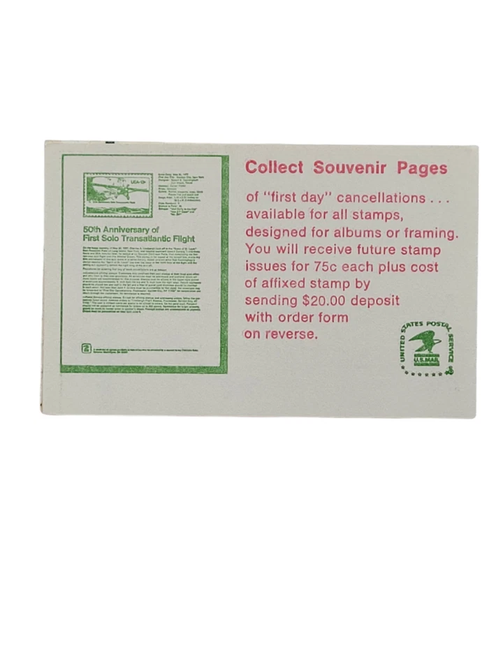 1978 US Stamp #1757 16 stamps Medallion Roses Flowers 15c in Booklet Unused MHN - Image 2 of 2