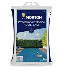 Morton® Professional s Choice® Pool Salt, 40 lb. Bag - SAMEDAY SHIPPINGG!!!!