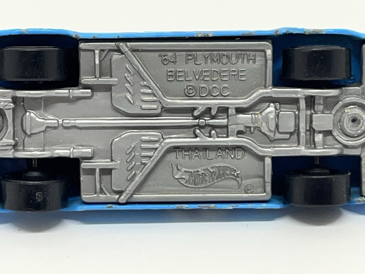 Richard Petty #43 NASCAR 1964 Plymouth Belvedere Hot Wheels