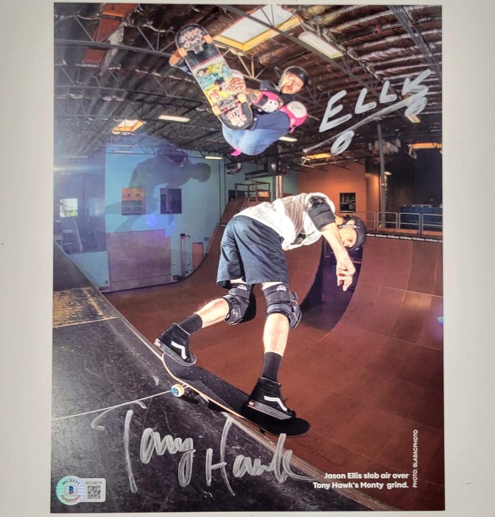 Limited Edition 8.5” x 11” Autographed Photo of Tony Hawk and Christian  Hosoi - Tony Hawk Inc