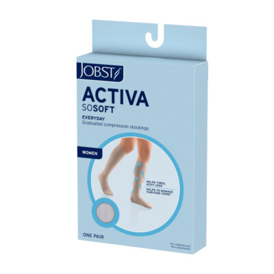 JOBST ACTIVA SoSoft 8-15 mmHg Knee High, CT, Brocade