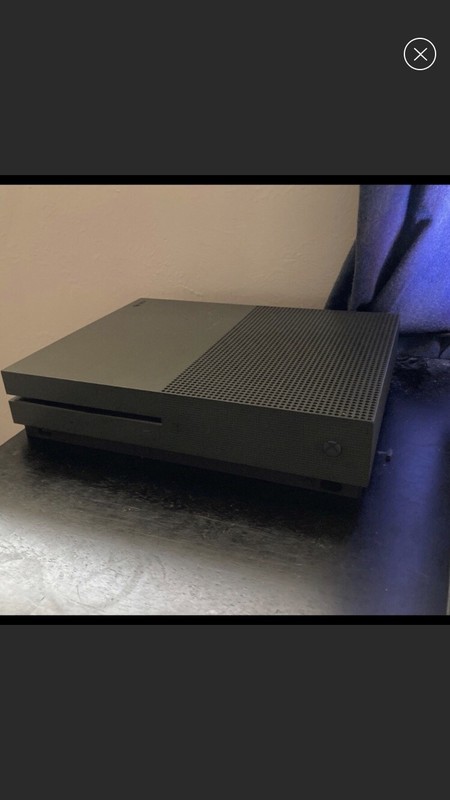 Microsoft Xbox One S 500GB Black Console (comes with original white controller)