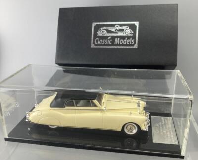 CLASSIC MODELS 1951 ROLLS ROYCE PHANTOM IV CABRIOLET SHAH IRAN 1/43 SIZE BXD