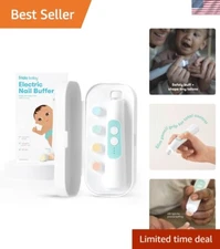 Electric Nail File for Kids: Safe Trimming, Easy Grip & Travel Case Included
