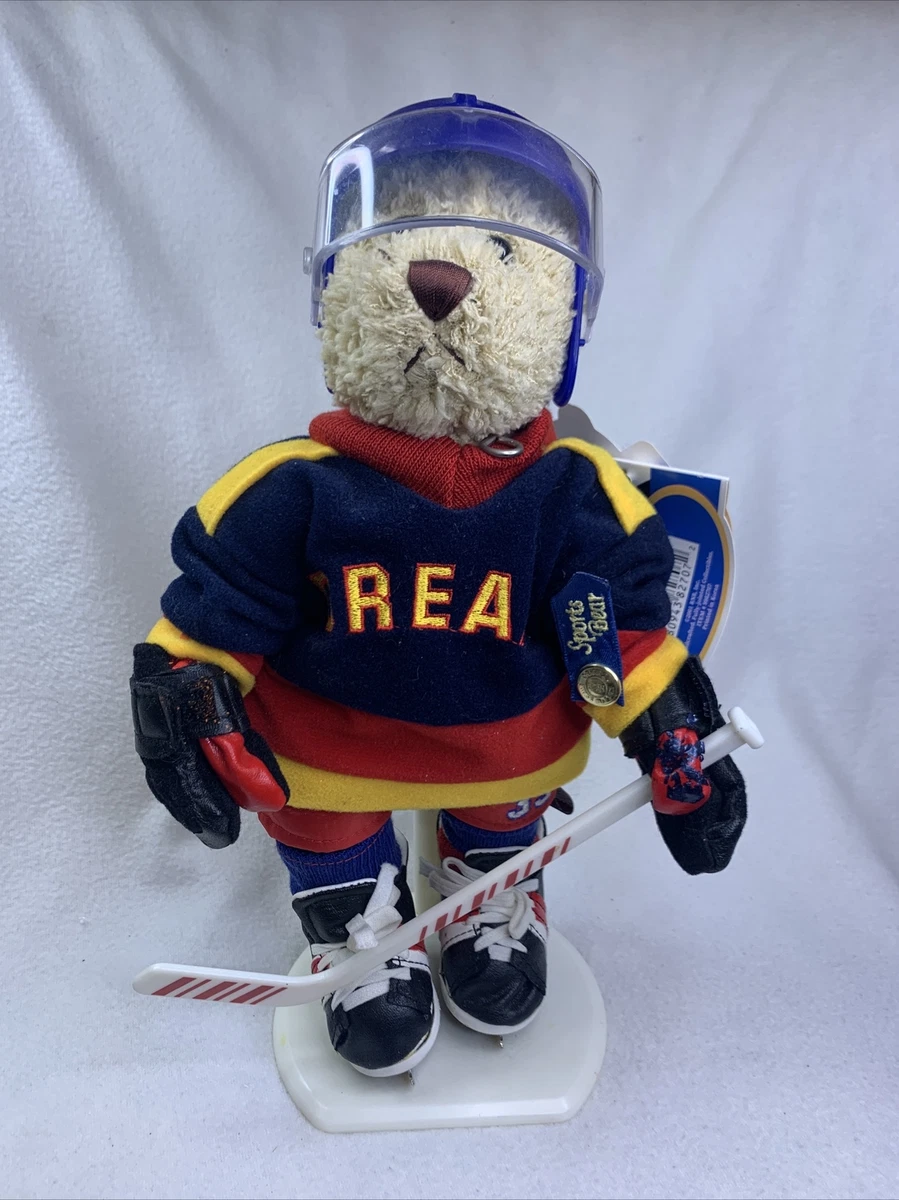 Hockey hotsell teddy bear