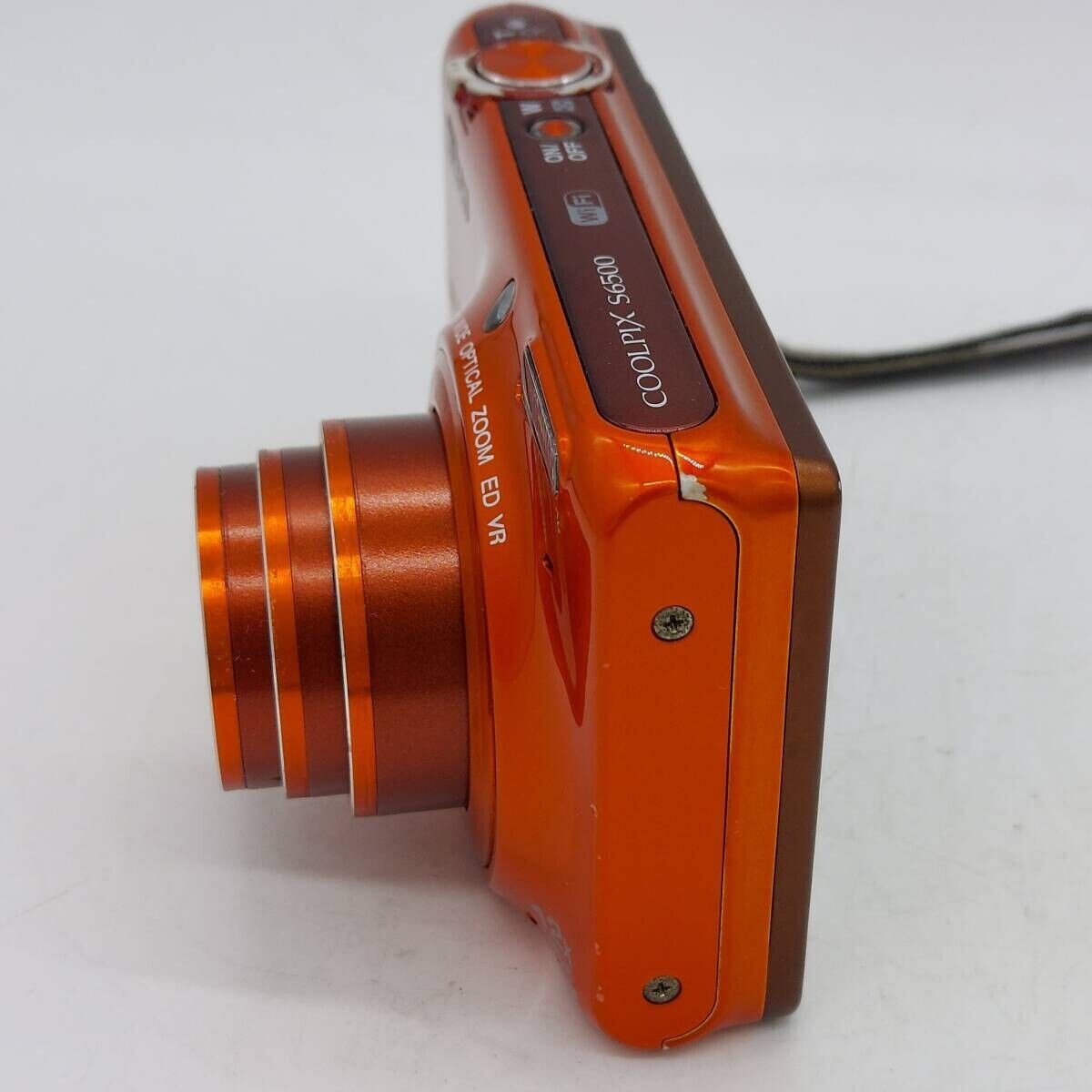 Nikon COOLPIX S6500 16MP Orange Digital Camera Digicam Nikon COOLPIX S6500 16MP Orange Digital Camera Digicam