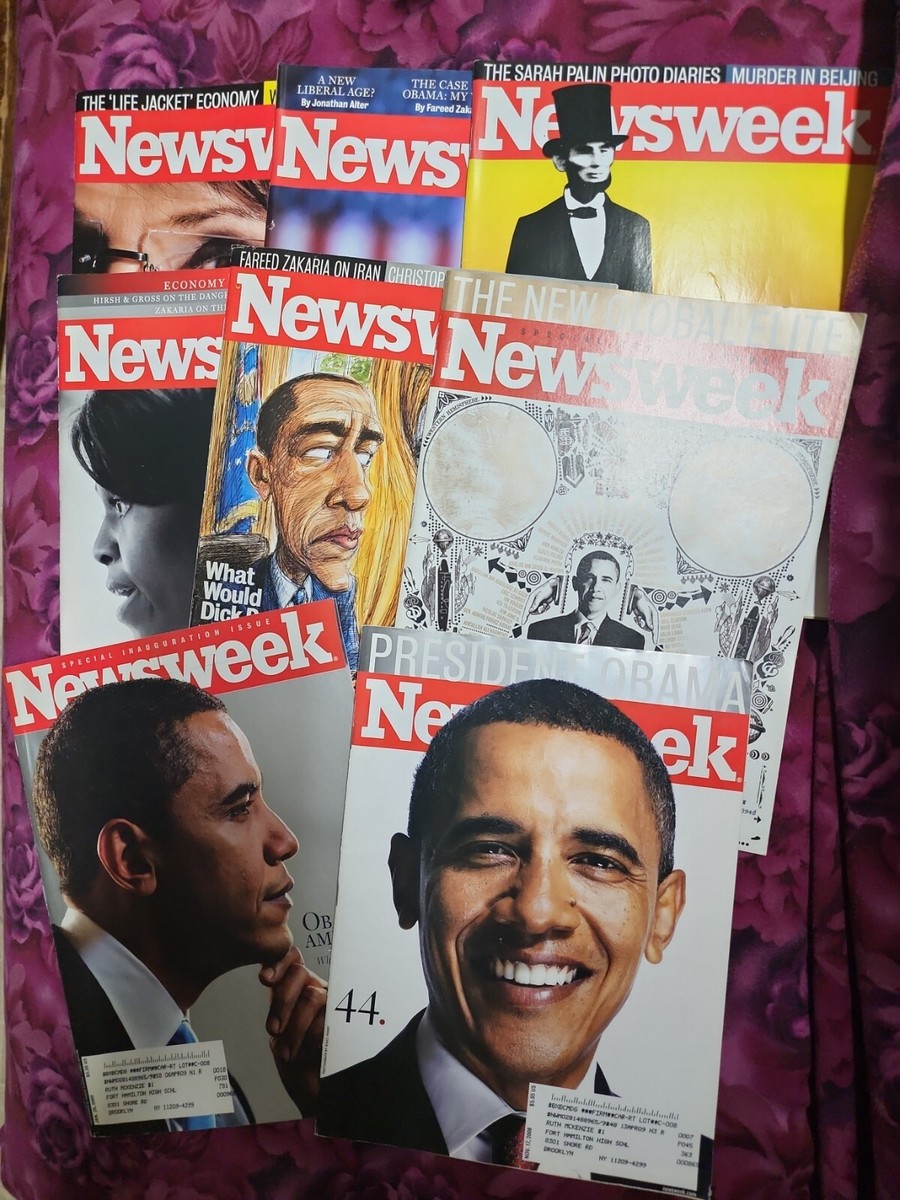 Barack Obama Magazine Newsweek Covers — Various Week Magazines | eBay