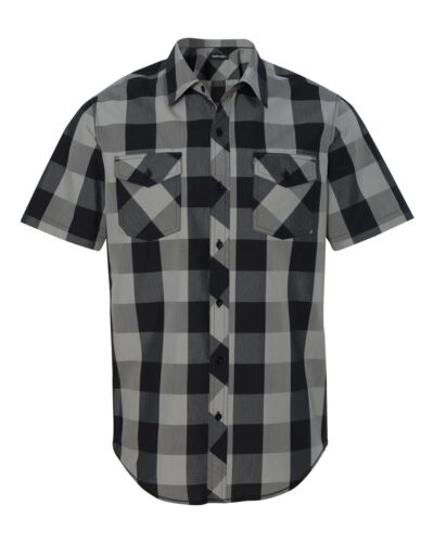 Herren Hemd Kurzarm Kariert Freizeithemd Übergröße S M L XL XXL 3XL (BBU9203) - Bild 4 von 6