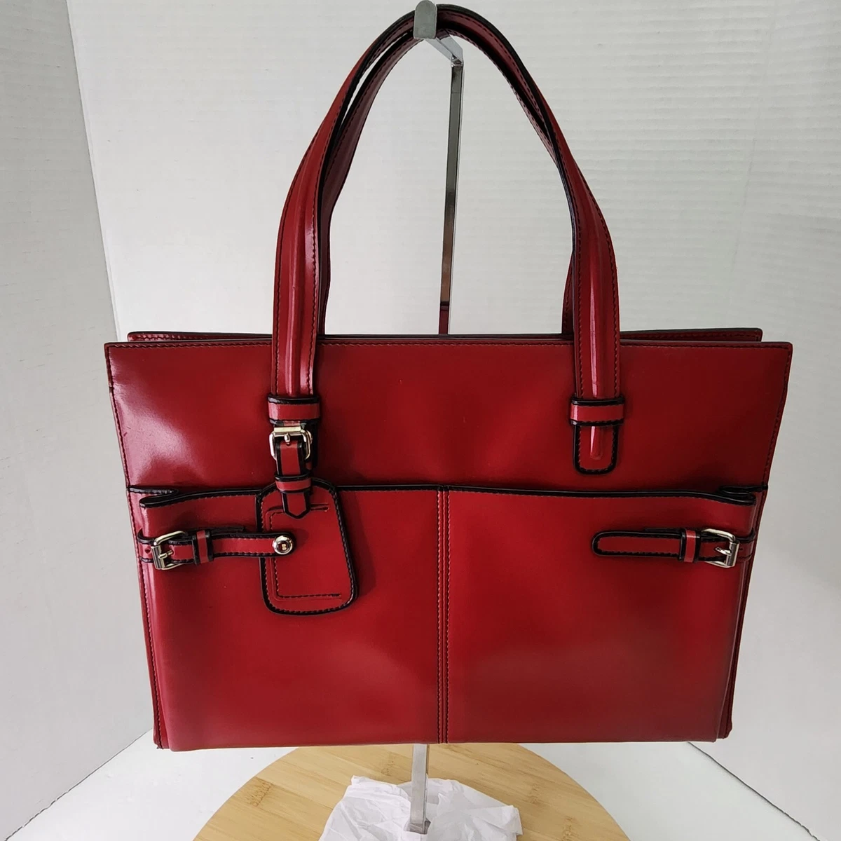 Bally Red Leather Exterior Bags & Handbags for Women for sale | eBay