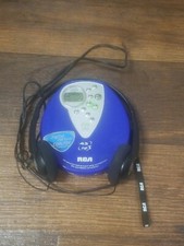 RCA 2002 RP2430B Compact Disc Player Digital F.M. Tuner CDR/RW Compatible Blue