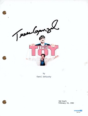 Teresa Ganzel "The Toy" Signed Autograph 1982 Movie Script Full