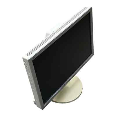24'' NEC MultiSync EA241WM 1920x1200 Lautsprecher VGA DVI vergilbt/Fuß beschädigt