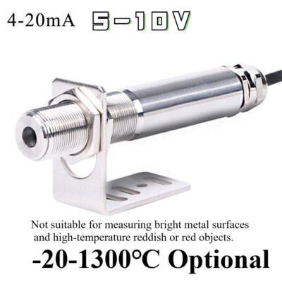 4-20mA 5-10V Non-contact Infrared Thermometer Sensor Online Infrared Temperature