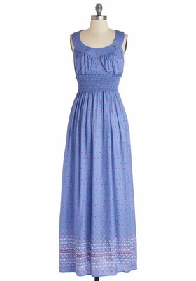 modcloth maxi dress