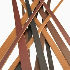 Full Grain Harness_Bridle Leather Heavy Duty Straps Strips_1/2, 3/4 to 8" width