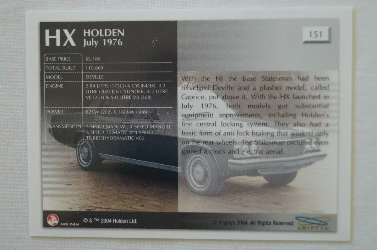 Ebay holden 2024 collector cars
