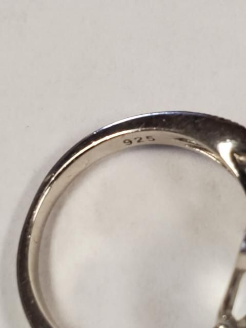 Designer DK Sterling Silver Statement Ring Size 6 - image 4