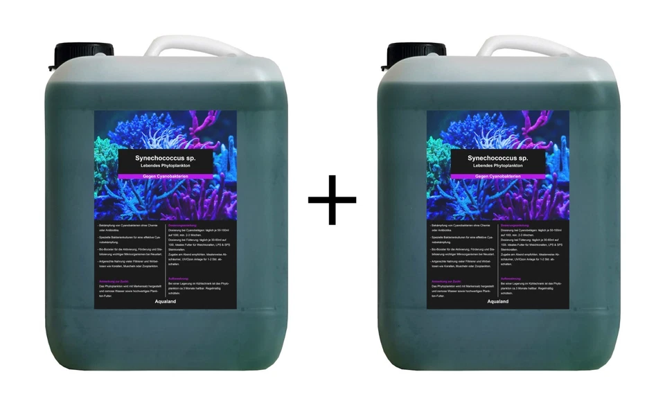 11 Liter Phytoplankton Synechococcus Meerwasser Plankton gegen Cyano