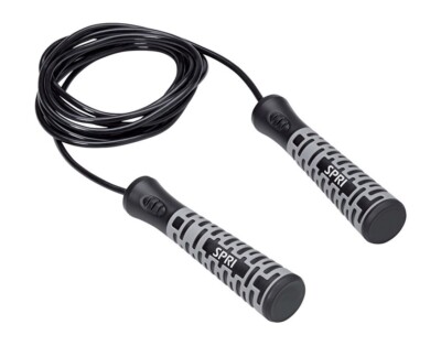 SPRI Sure-Grip Adjustable Speed Jump Rope 9 Ft. Black *New In Box*