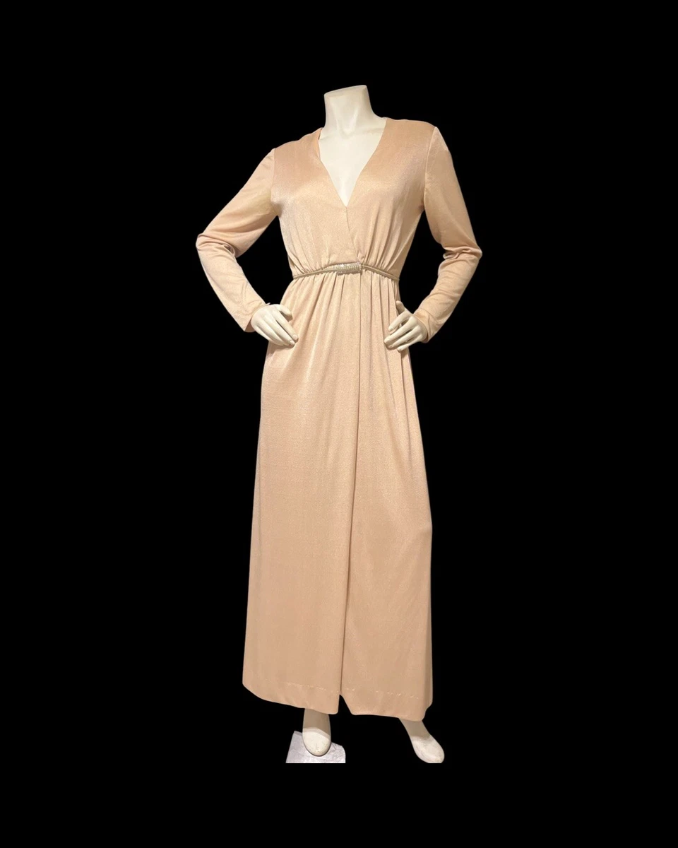 Disco Gold 1970s Vintage Dresses for Women for sale | eBay
