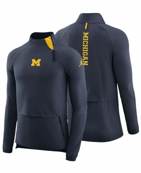 Michigan Wolverines Nike Jordan Jumpman Pullover Performance Jacket XL for sale online | eBay