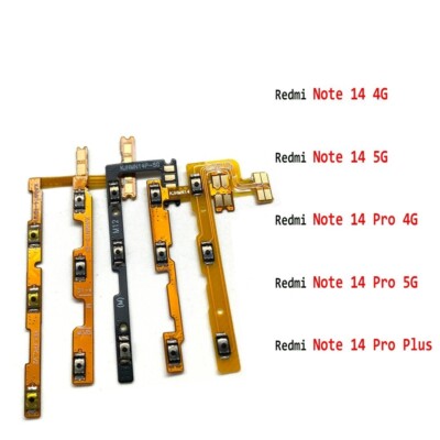 Redmi Note 14 4G/5G + Pro 4G/5G + Pro Plus - Power Flex Kabel An/Aus Laut/Leise
