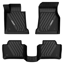 LASFIT Floor Mats for 2012-2018 BMW 3 Series RWD TPE 1st & 2nd Row Floor Liners