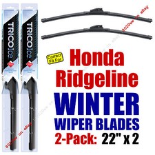 WINTER Wipers 2pk Super-Premium fit 2009-2014 Honda Ridgeline - 35220x2