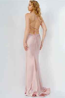 Authentic JVN by Jovani 09839 Dress--Color: Mauve--Size: 8-Prom Dress