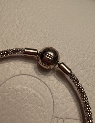 Pulsera Pandora Rosa Momentos Malla 7.1 in / 18 cm - Imagen 6 de 7