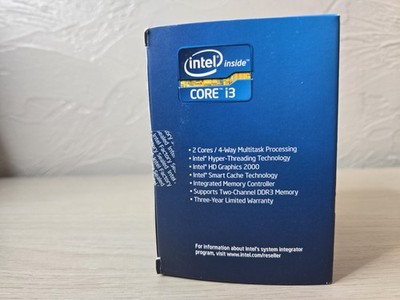 SEALED Core I3-2120 LGA1155 Processor CPU J116 | eBay