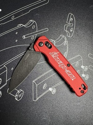 Kershaw Bel Air Snap-On Edition Folding Pocket Knife Magnacut USA 6105RDSO Blem 