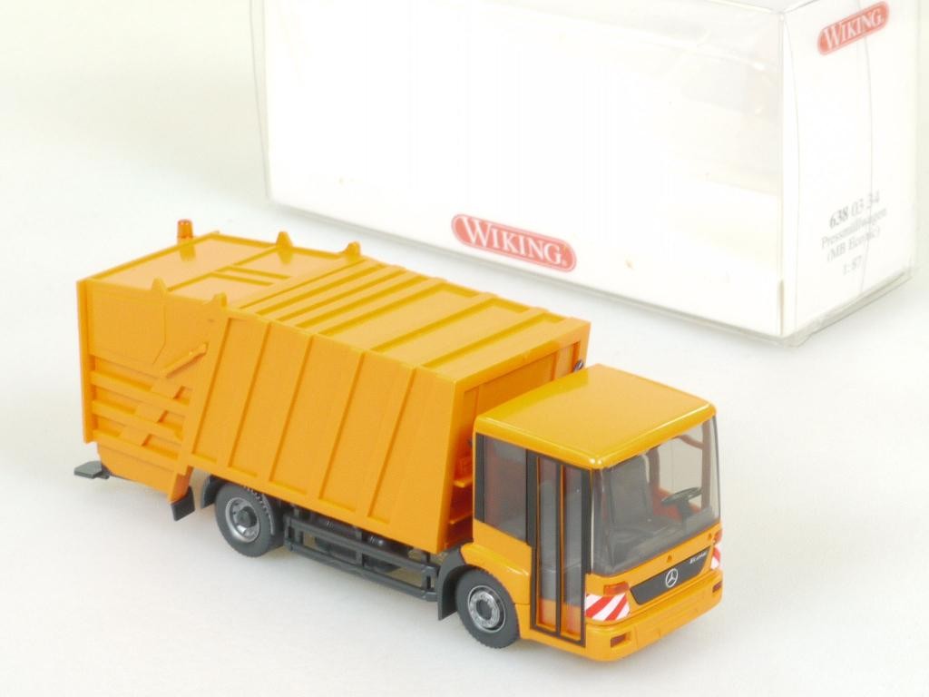 Wiking 6380334 Mercedes MB Econic Garbage Truck 1:87 Mint! OVP 1706-14-59