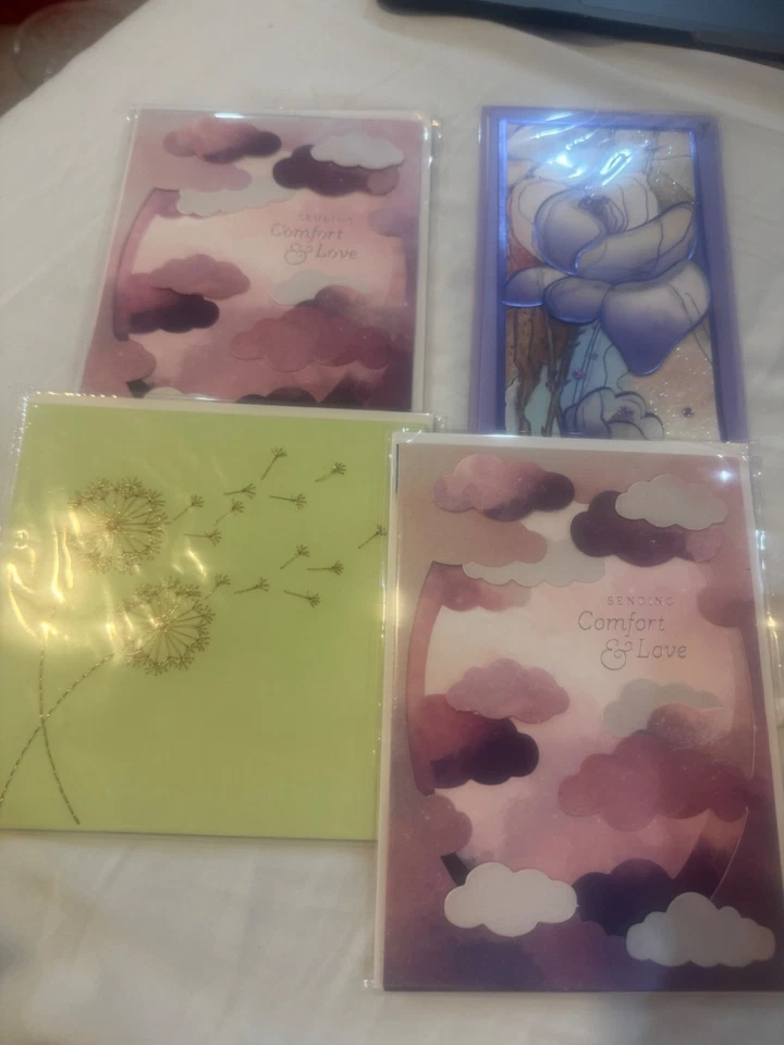 NEW Papyrus Lot of 12 Get Well, Thank You, and Sympathy Cards Mixed Assortment - Image 3 of 4