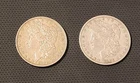 1896 + 1881 Morgan Silver Dollar Coins Lot Of 2 Both New Orleans Mint