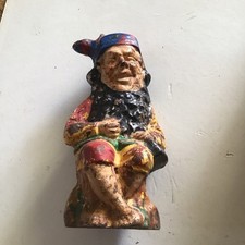  A Victorian  Cast Iron Gnomes 10” Inches ( 250mm) High  Door Stop / Ornament
