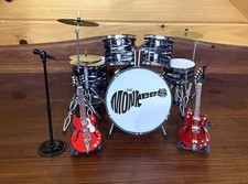 MINIATURE DRUM & GUITAR SET - THE MONKEES #1
