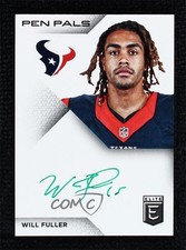 2016 Donruss Elite Pen Pals Green Ink Will Fuller V Will Fuller #PP-WF Auto 0ju3
