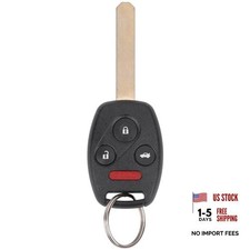 Keyless Entry Remote Control Uncut Car Ignition Key Fob Compatible with Honda